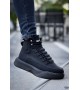 BA0321 Gizli Bağcıklı Erkek Yüksek Taban Siyah Spor Bot BA0321 Gizli Bağcıklı Erkek Yüksek Taban Siyah Spor Bot