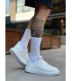 BA0375 Özel Örme Triko Tarz Beyaz Taban Spor Ayakkabı 