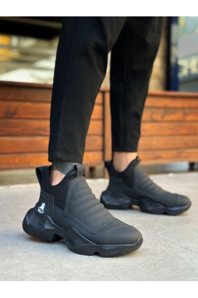 BA0401 Bağcıksız Rahat Yüksek Taban Erkek Spor Yarım Bilek Bot BA0401 Bağcıksız Rahat Yüksek Taban Erkek Spor Yarım Bilek Bot