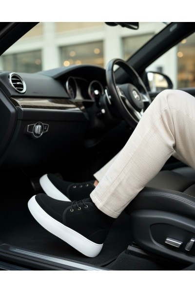 BA0550 İçi Kürklü Bağcıklı Siyah Erkek Tarz Spor Bot BA0550 İçi Kürklü Bağcıklı Siyah Erkek Tarz Spor Bot