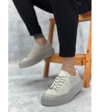 BA500 BOA Özel Termo Taban Gri Casual Erkek Ayakkabı