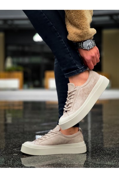 BA500 BOA Özel Termo Taban Krem Casual Erkek Ayakkabı BA500 BOA Özel Termo Taban Krem Casual Erkek Ayakkabı
