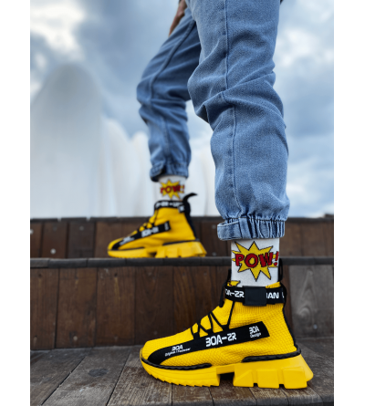 Zr-x700 Tarz Sarı Renk Spor Ayakkabı Zr-x700 Tarz Sarı Renk Spor Ayakkabı