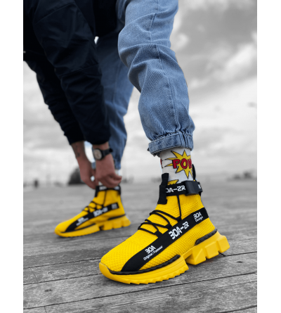 Zr-x700 Tarz Sarı Renk Spor Ayakkabı Zr-x700 Tarz Sarı Renk Spor Ayakkabı