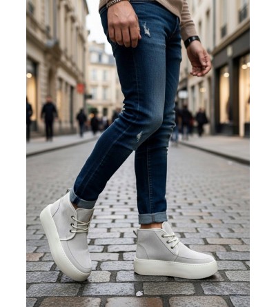 BA0550 İçi Kürklü Bağcıklı Krem Erkek Tarz Spor Bot BA0550 İçi Kürklü Bağcıklı Krem Erkek Tarz Spor Bot