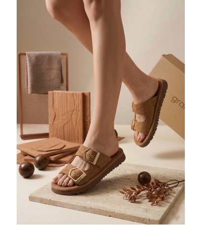 Yazlık Kadın Taba İnce Taban Tokalı Terlik Yazlık Kadın Taba İnce Taban Tokalı Terlik