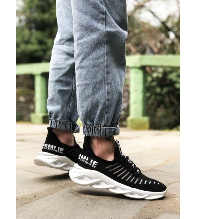 BA0602 Phantom Yüksek Taban Tarz Sneakers Siyah Beyaz Erkek Spor Ayakkabısı BA0602 Phantom Yüksek Taban Tarz Sneakers Siyah Beyaz Erkek Spor Ayakkabısı