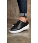 BLF-010 Erkek Sneaker Günlük Casual Spor Ayakkabı Siyah Beyaz Taban BLF-010 Erkek Sneaker Günlük Casual Spor Ayakkabı Siyah Beyaz Taban