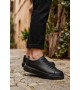 BLF-010 Erkek Sneaker Günlük Casual Spor Ayakkabı Siyah Taban 