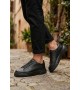BLF-010 Erkek Sneaker Günlük Casual Spor Ayakkabı Siyah Taban 
