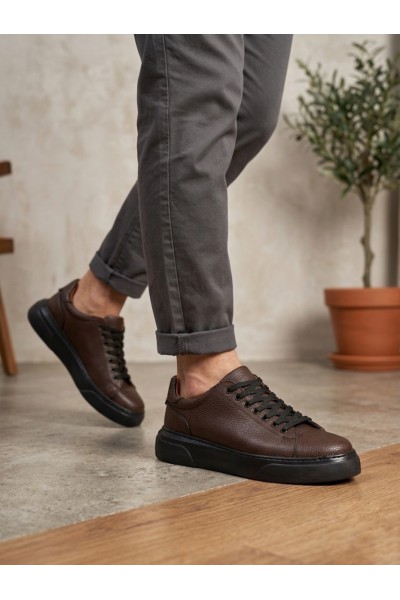 BLF-010 Erkek Sneaker Günlük Casual Spor Ayakkabı Kahverengi Siyah Taban BLF-010 Erkek Sneaker Günlük Casual Spor Ayakkabı Kahverengi Siyah Taban