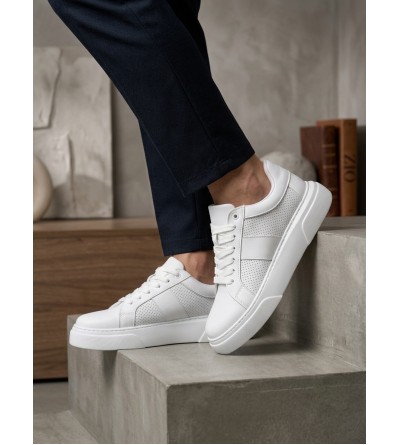 BA0247 Erkek Sneaker Günlük Casual Spor Ayakkabı Beyaz BA0247 Erkek Sneaker Günlük Casual Spor Ayakkabı Beyaz