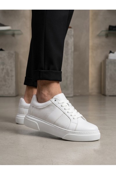 BA0247 Erkek Sneaker Günlük Casual Spor Ayakkabı Beyaz