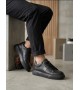 BA0247 Erkek Sneaker Günlük Casual Spor Ayakkabı Siyah Taban