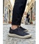BA0248 BOA Siyah Bej Taban Esnek Bağcıklı Ultra Hafif Nefes Alan Sneaker Ayakkabı