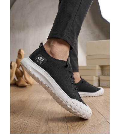 BA0248 BOA Siyah Beyaz Taban Esnek Bağcıklı Ultra Hafif Nefes Alan Sneaker Ayakkabı BA0248 BOA Siyah Beyaz Taban Esnek Bağcıklı Ultra Hafif Nefes Alan Sneaker Ayakkabı