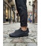 BA0248 BOA Siyah Esnek Bağcıklı Ultra Hafif Nefes Alan Sneaker Ayakkabı