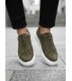 BA0581 Erkek Sneaker Günlük Casual Spor Ayakkabı Haki Beyaz Taban BA0581 Erkek Sneaker Günlük Casual Spor Ayakkabı Haki Beyaz Taban