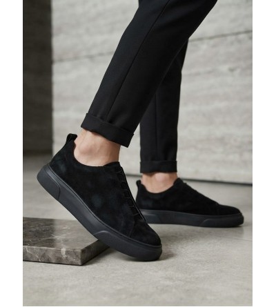 BA0581 Erkek Sneaker Günlük Casual Spor Ayakkabı Siyah Süet Siyah Taban BA0581 Erkek Sneaker Günlük Casual Spor Ayakkabı Siyah Süet Siyah Taban