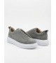 BA0581 Erkek Sneaker Günlük Casual Spor Ayakkabı Gri Süet Beyaz Taban BA0581 Erkek Sneaker Günlük Casual Spor Ayakkabı Gri Süet Beyaz Taban