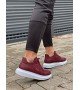 Knack Yüksek Taban Günlük Ayakkabı 040 Bordo Knack Yüksek Taban Günlük Ayakkabı 040 Bordo