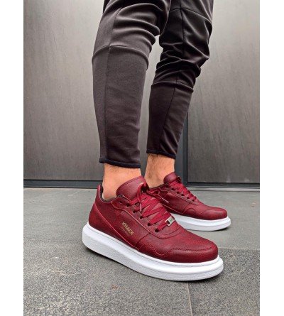 Knack Yüksek Taban Günlük Ayakkabı 040 Bordo Knack Yüksek Taban Günlük Ayakkabı 040 Bordo