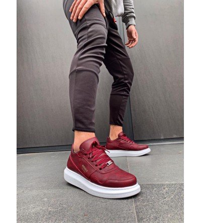 Knack Yüksek Taban Günlük Ayakkabı 040 Bordo Knack Yüksek Taban Günlük Ayakkabı 040 Bordo