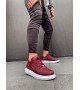 Knack Yüksek Taban Günlük Ayakkabı 040 Bordo Knack Yüksek Taban Günlük Ayakkabı 040 Bordo