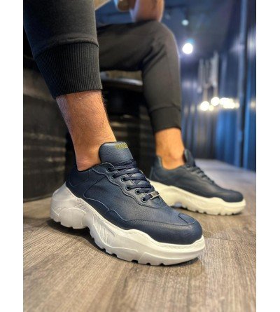 Knack Yüksek Taban Günlük Ayakkabı N75 Lacivert Knack Yüksek Taban Günlük Ayakkabı N75 Lacivert