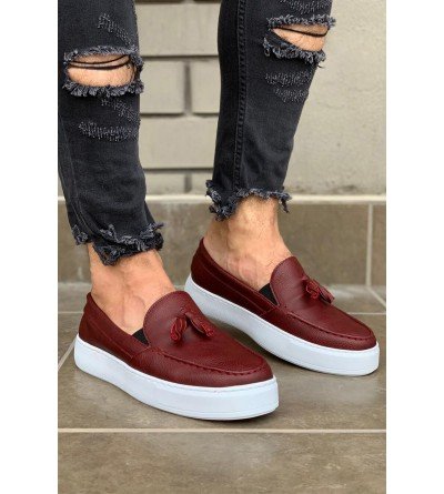 Knack Günlük Spor Klasik Ayakkabı 717 Bordo Knack Günlük Spor Klasik Ayakkabı 717 Bordo