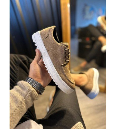 Knack Günlük Ayakkabı T12 Camel (Süet) Knack Günlük Ayakkabı T12 Camel (Süet)