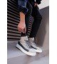 Knack Yüksek Taban Ayakkabı C-030 Taş Knack Yüksek Taban Ayakkabı C-030 Taş