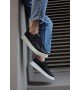 Knack Sneakers Ayakkabı 010 Siyah (Beyaz Taban) Knack Sneakers Ayakkabı 010 Siyah (Beyaz Taban)