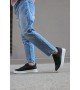 Knack Sneakers Ayakkabı 010 Siyah (Beyaz Taban) Knack Sneakers Ayakkabı 010 Siyah (Beyaz Taban)