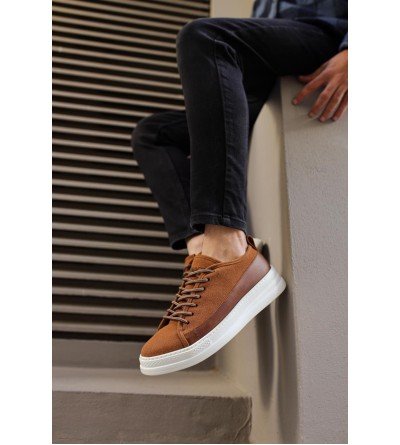 Knack Sneakers Ayakkabı 010 Taba Süet Knack Sneakers Ayakkabı 010 Taba Süet