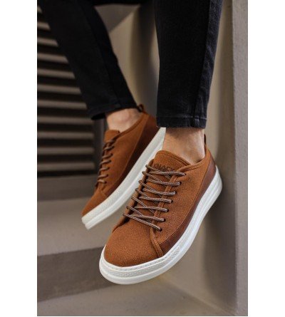 Knack Sneakers Ayakkabı 010 Taba Süet Knack Sneakers Ayakkabı 010 Taba Süet