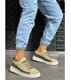 Knack Sneakers Ayakkabı 010 Vizon Süet Knack Sneakers Ayakkabı 010 Vizon Süet