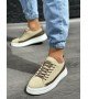 Knack Sneakers Ayakkabı 010 Vizon Süet Knack Sneakers Ayakkabı 010 Vizon Süet