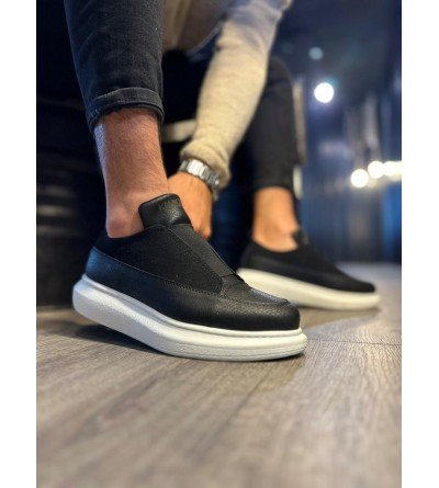 Knack Sneakers Ayakkabı 911 Siyah (Beyaz Taban) Knack Sneakers Ayakkabı 911 Siyah (Beyaz Taban)