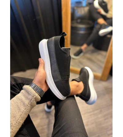Knack Sneakers Ayakkabı 911 Siyah (Beyaz Taban) Knack Sneakers Ayakkabı 911 Siyah (Beyaz Taban)