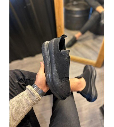Knack Sneakers Ayakkabı 911 Siyah (Siyah Taban) Knack Sneakers Ayakkabı 911 Siyah (Siyah Taban)