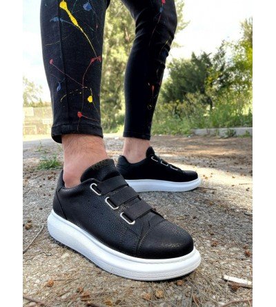 Knack Sneakers Ayakkabı 889 Siyah (Beyaz Taban) Knack Sneakers Ayakkabı 889 Siyah (Beyaz Taban)