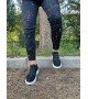 Knack Sneakers Ayakkabı 889 Siyah (Beyaz Taban) Knack Sneakers Ayakkabı 889 Siyah (Beyaz Taban)