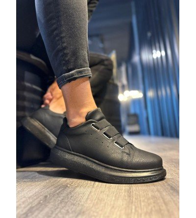 Knack Sneakers Ayakkabı 889 Siyah (Siyah Taban) Knack Sneakers Ayakkabı 889 Siyah (Siyah Taban)