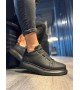 Knack Sneakers Ayakkabı 889 Siyah (Siyah Taban) Knack Sneakers Ayakkabı 889 Siyah (Siyah Taban)