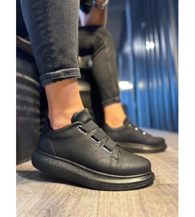 Knack Sneakers Ayakkabı 889 Siyah (Siyah Taban) Knack Sneakers Ayakkabı 889 Siyah (Siyah Taban)