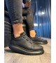 Knack Sneakers Ayakkabı 889 Siyah (Siyah Taban) Knack Sneakers Ayakkabı 889 Siyah (Siyah Taban)