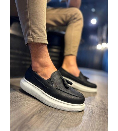 Knack Günlük Spor Klasik Ayakkabı 818 Siyah (Beyaz Taban) Knack Günlük Spor Klasik Ayakkabı 818 Siyah (Beyaz Taban)