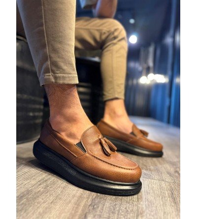 Knack Günlük Spor Klasik Ayakkabı 818 Taba (Siyah Taban) Knack Günlük Spor Klasik Ayakkabı 818 Taba (Siyah Taban)
