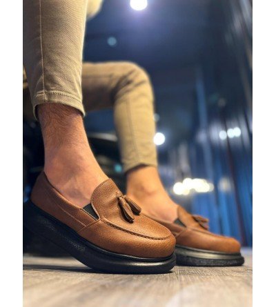 Knack Günlük Spor Klasik Ayakkabı 818 Taba (Siyah Taban) Knack Günlük Spor Klasik Ayakkabı 818 Taba (Siyah Taban)